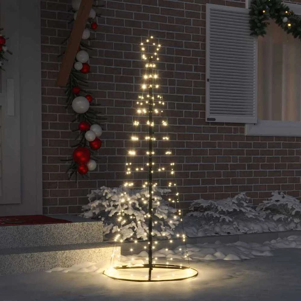 LED Kalėdų medis Šilta balta 250 cm Geležis