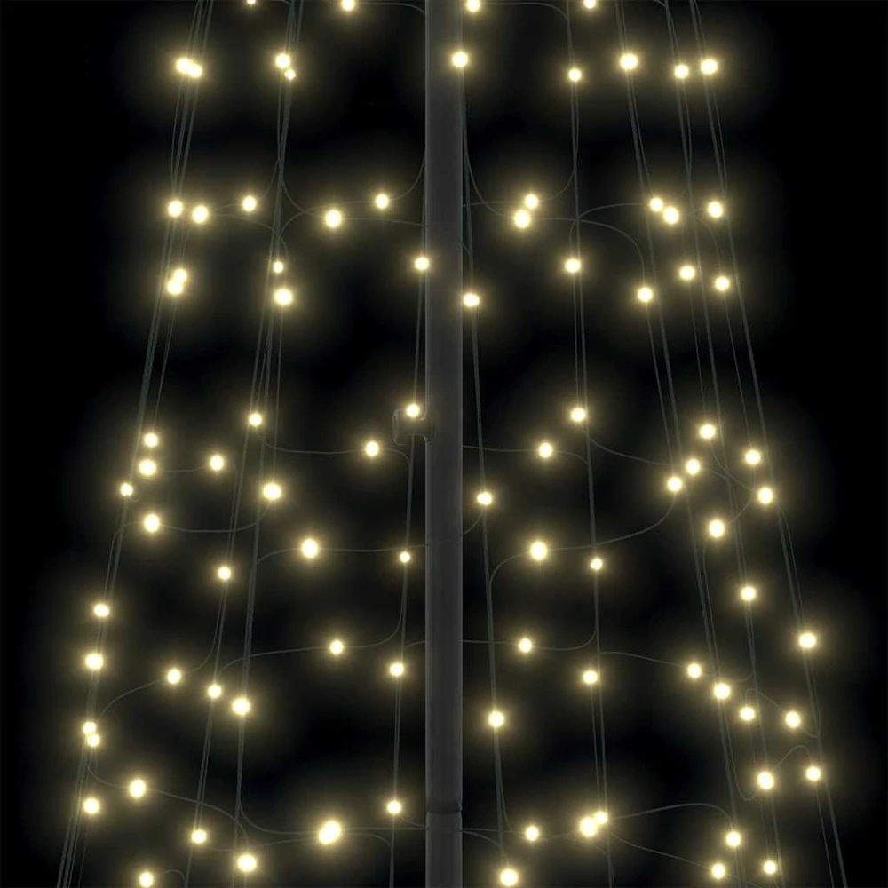 LED Kalėdų medis EKENAS 400 cm 800 LED Šilta balta Plienas