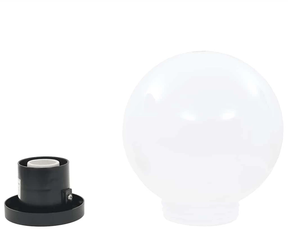 LED lempos, rutulio formos, 2vnt., sferiniai, 20cm, PMMA