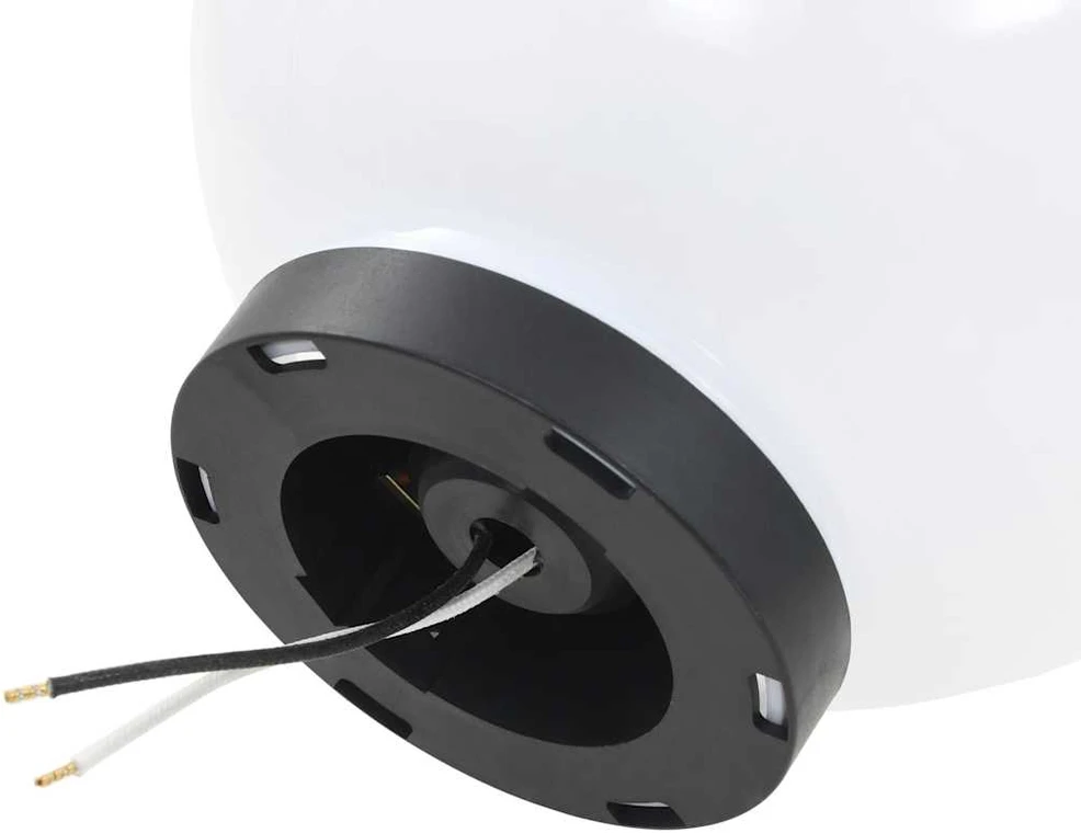 LED lempos, rutulio formos, 4vnt., sferinės, 20cm, PMMA