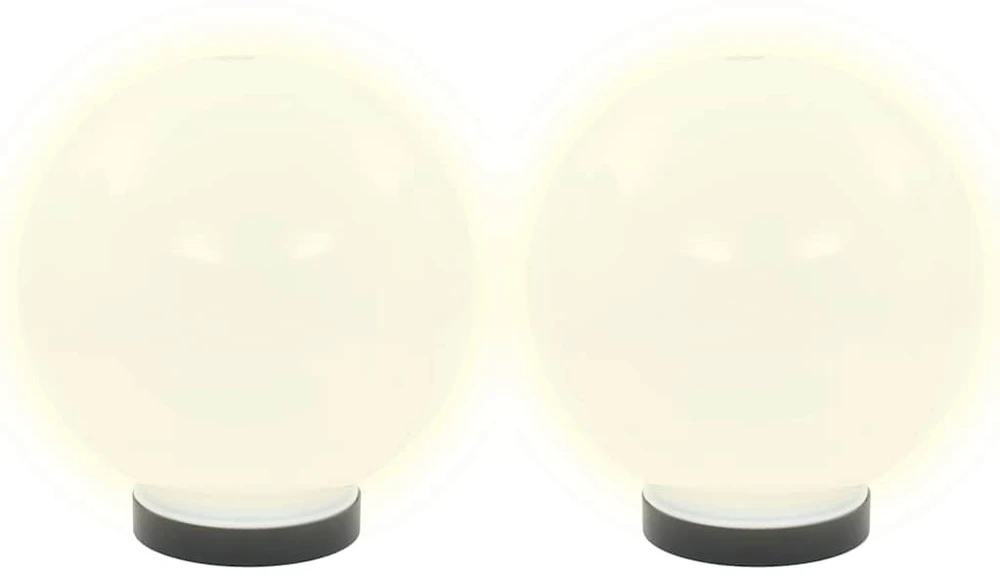 LED lempos, rutulio formos, 4vnt., sferinės, 20cm, PMMA