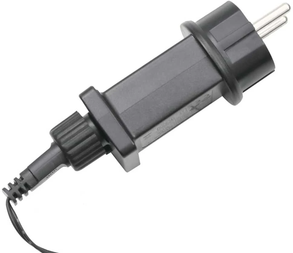 LED lempučių girlianda, PVC, 1000 šiltų baltų LED, tanki