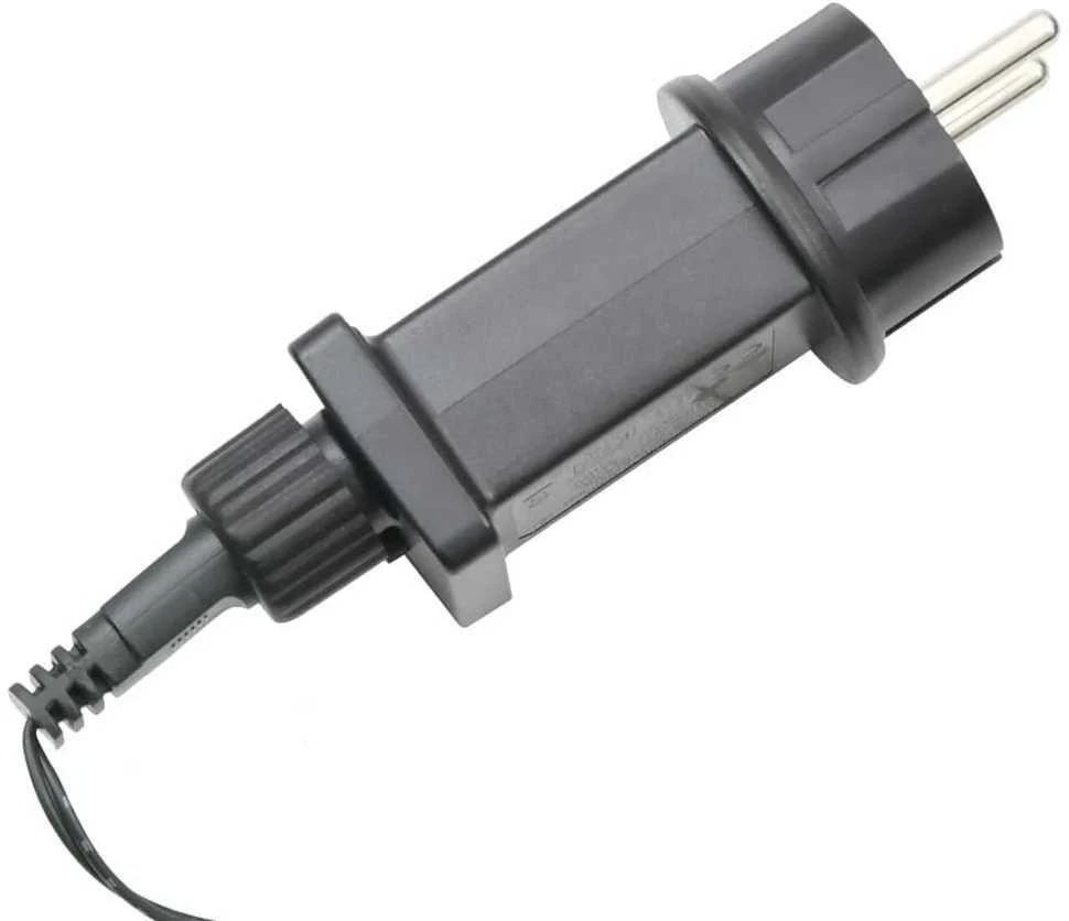 LED lempučių girlianda, PVC, 2000 mėlynų LED, tanki