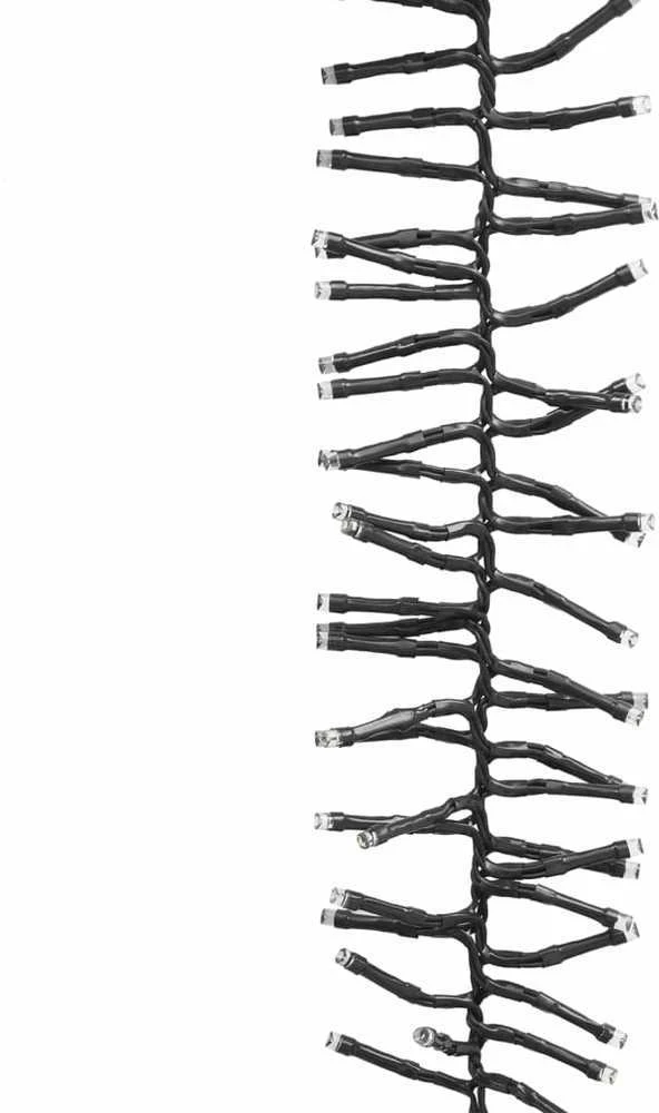 LED lempučių girlianda, PVC, 2000 mėlynų LED, tanki