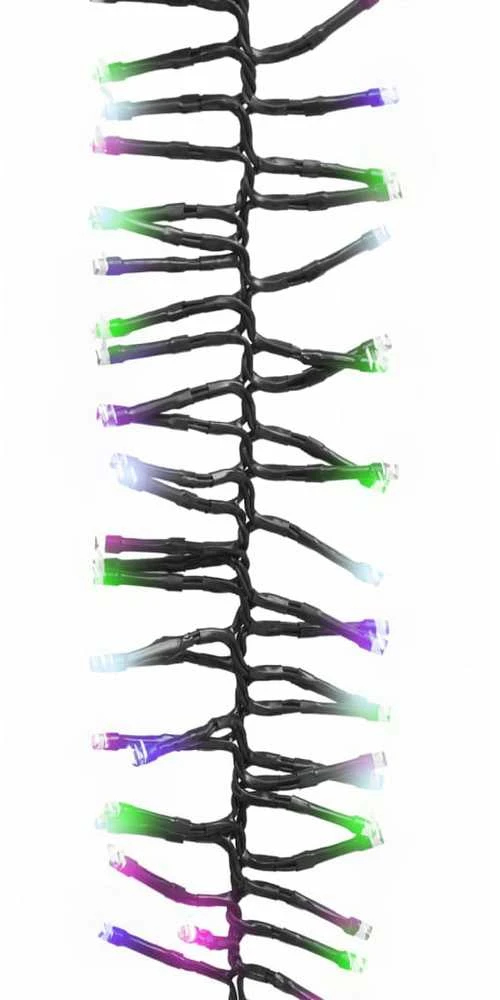 LED lempučių girlianda, PVC, 3000 pastelinių LED, tanki