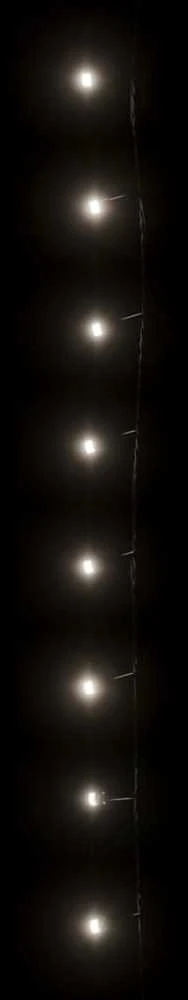 LED lempučių girlianda, 30m, PVC, 300 šaltos baltos spalvos LED