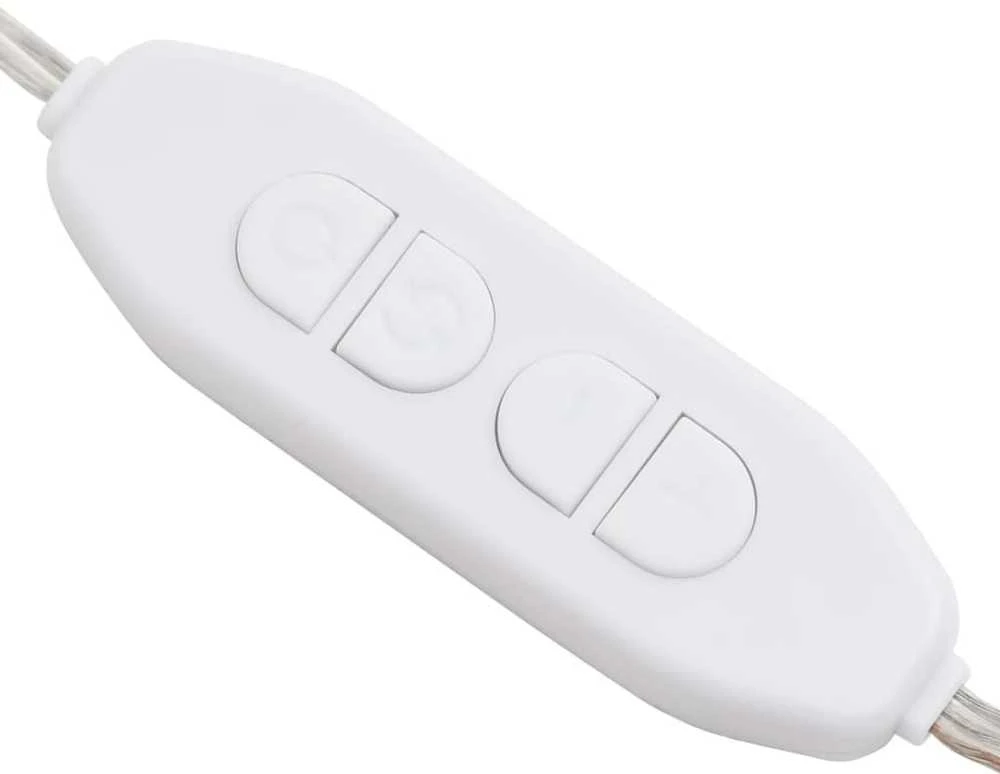 LED lemputės veidrodžiui, 8vnt., šiltos ir šaltos baltos