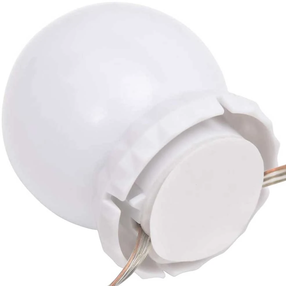 LED lemputės veidrodžiui, 8vnt., šiltos ir šaltos baltos