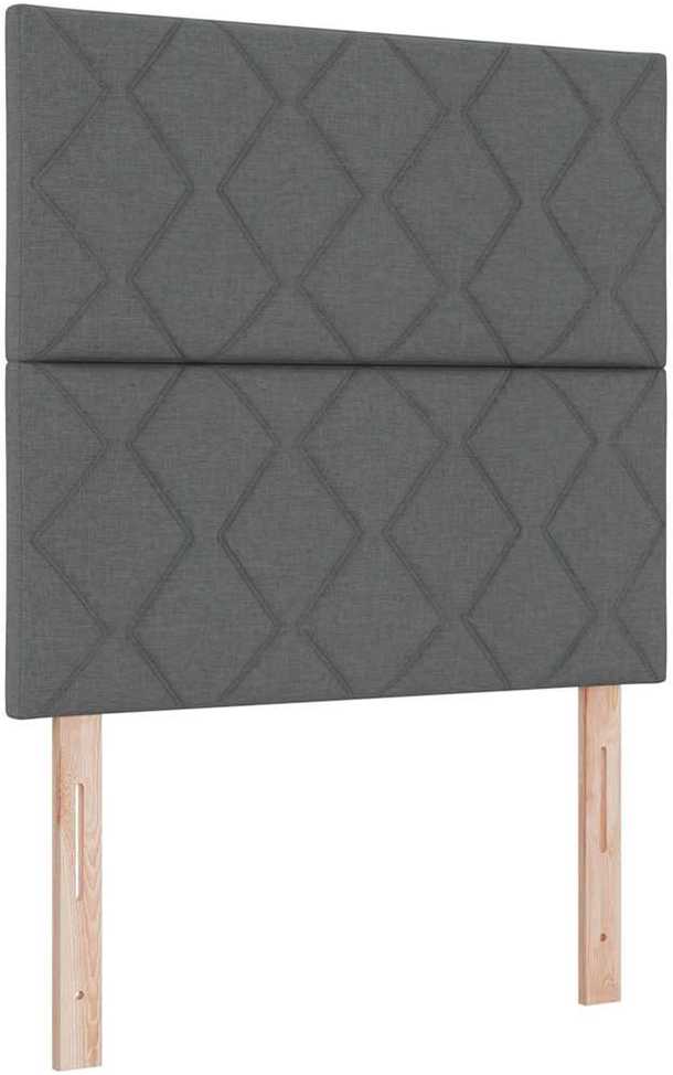 LED galvūgalis Pilka 90 cm audinys