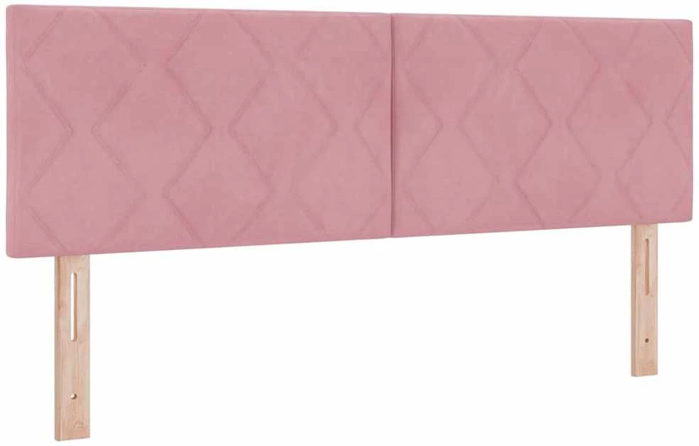 LED galvūgalis Rožinė 160 cm Aksomas