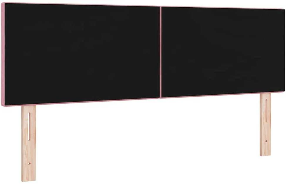 LED galvūgalis Rožinė 160 cm Aksomas