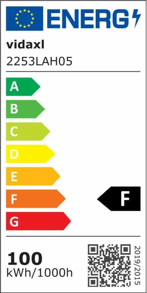 LED prožektorius su rankena, šiltos baltos spalvos, 100W