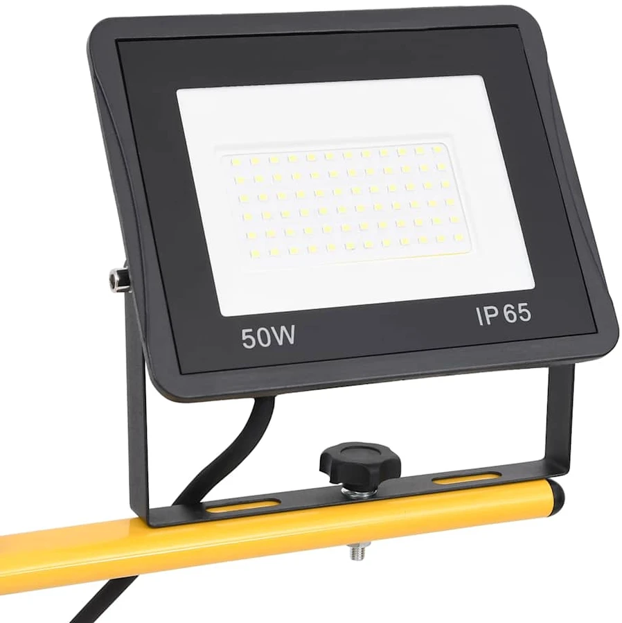 LED prožektorius su trikoju, šaltos baltos spalvos, 2x50W