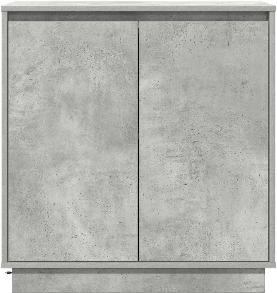 LED Bufetas Betono pilka 71 x 34,5 x 75 cm Apdirbta mediena