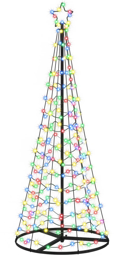 LED spiralinė Kalėdų eglutė su pagrindu EKENAS 180 cm 220 LED