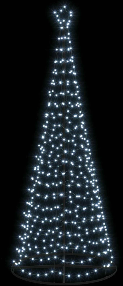 LED spiralinė Kalėdų eglutė su pagrindu EKENAS 250 cm 370 LED