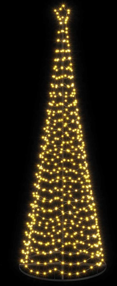 LED spiralinė Kalėdų eglutė su pagrindu EKENAS 300 cm 475 LED