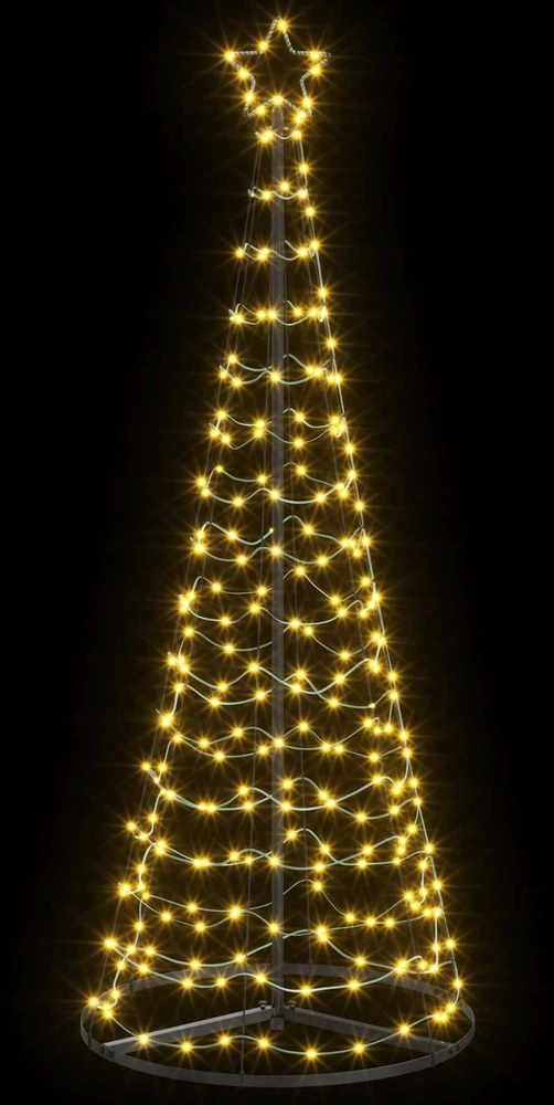 LED spiralinė Kalėdų eglutė su pagrindu EKENAS 180 cm 220 LED
