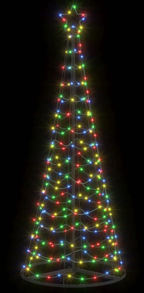 LED spiralinė Kalėdų eglutė su pagrindu EKENAS 180 cm 220 LED