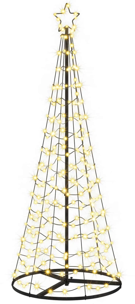 LED spiralinė Kalėdų eglutė su pagrindu EKENAS 180 cm 220 LED