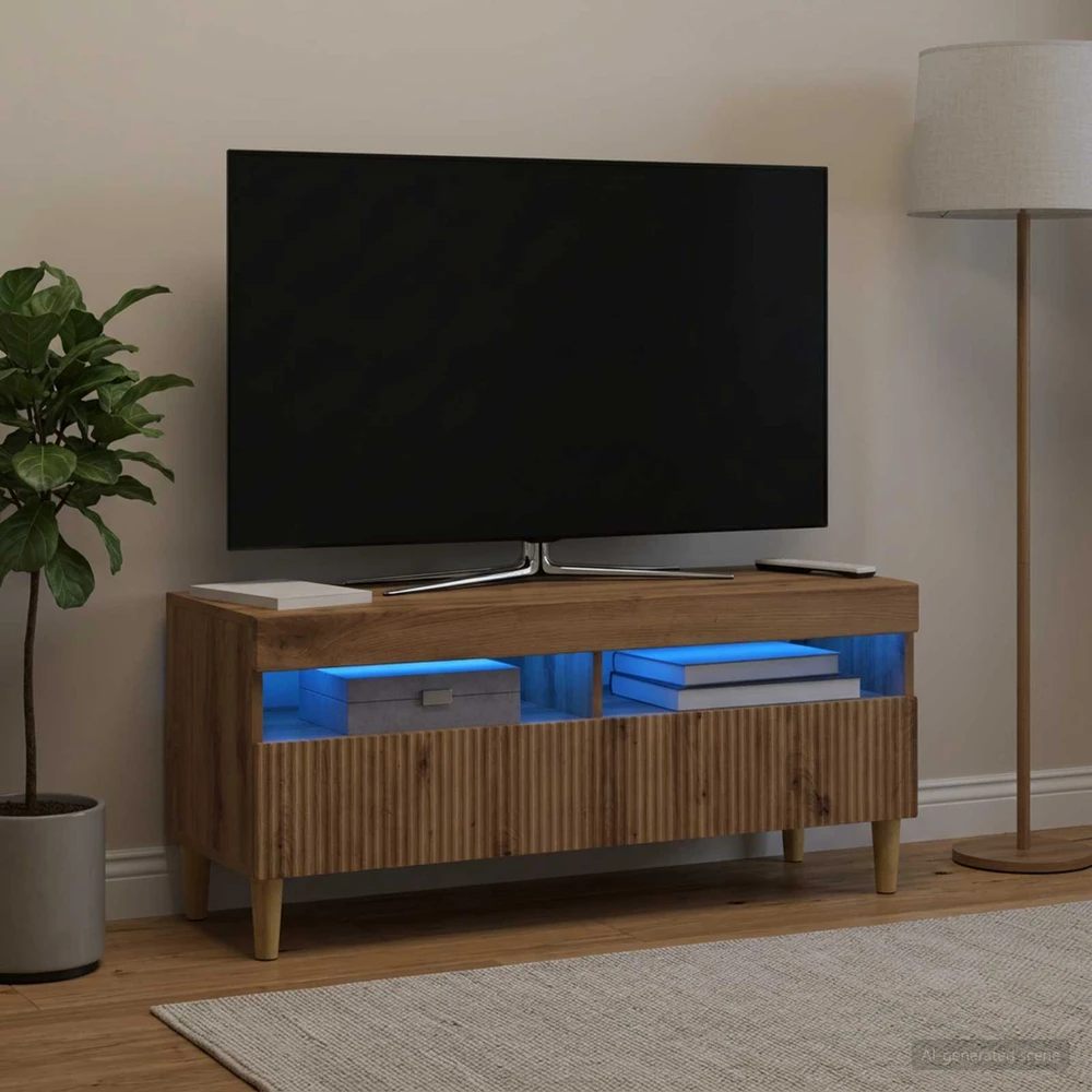 TV staliukas LED televizoriaus spintelė ARNHEM 100 x 35 x 43 cm
