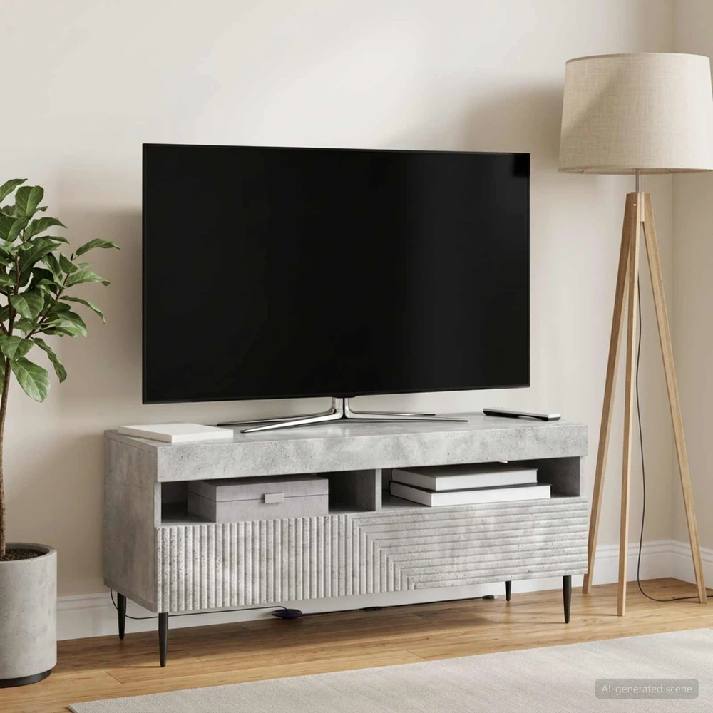 TV staliukas LED televizoriaus spintelė HAARLEM 100 x 35 x 43 cm