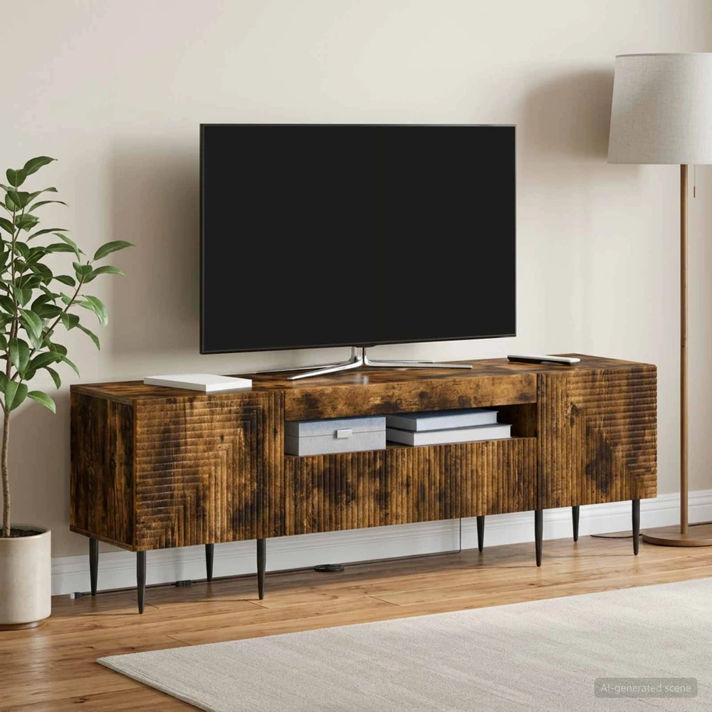 TV staliukas LED televizoriaus spintelė HAARLEM 153 x 35 x 43 cm