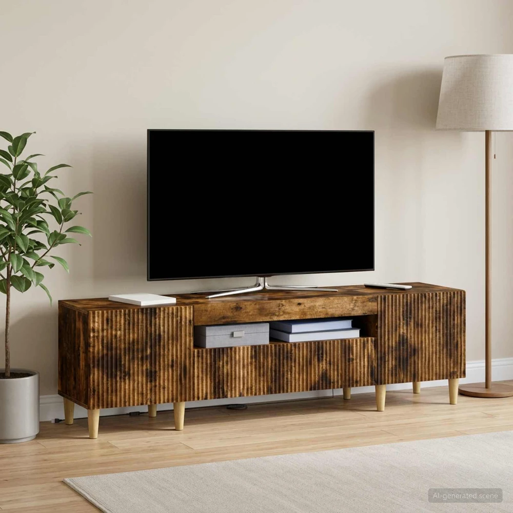 TV staliukas LED televizoriaus spintelė ARNHEM 153 x 35 x 43 cm