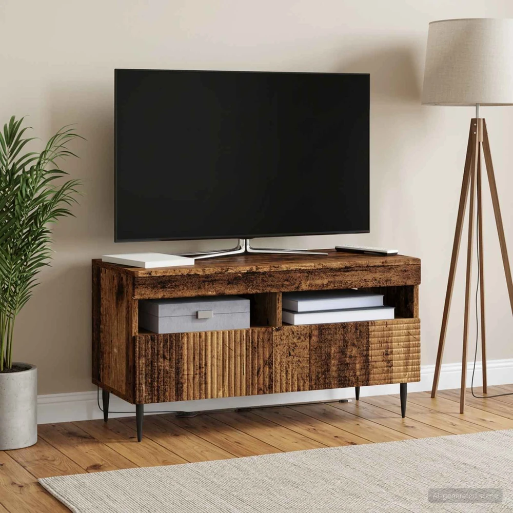 TV staliukas LED televizoriaus spintelė HAARLEM 81 x 35 x 43 cm