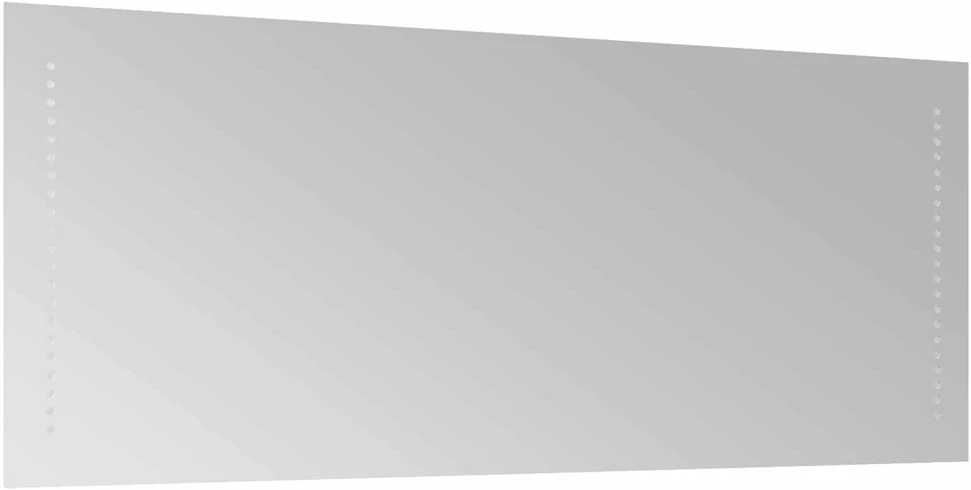 LED vonios veidrodis Skaidrus 100 x 40 cm grūdintas stiklas