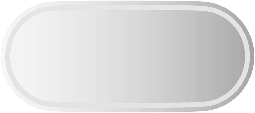 LED vonios veidrodis Skaidrus 100 x 45 cm grūdintas stiklas