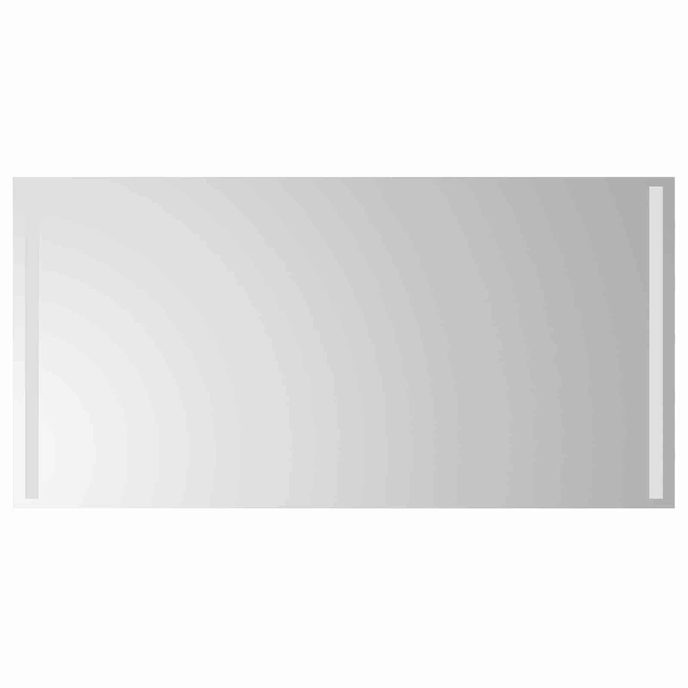 LED vonios veidrodis Skaidrus 100 x 50 cm grūdintas stiklas