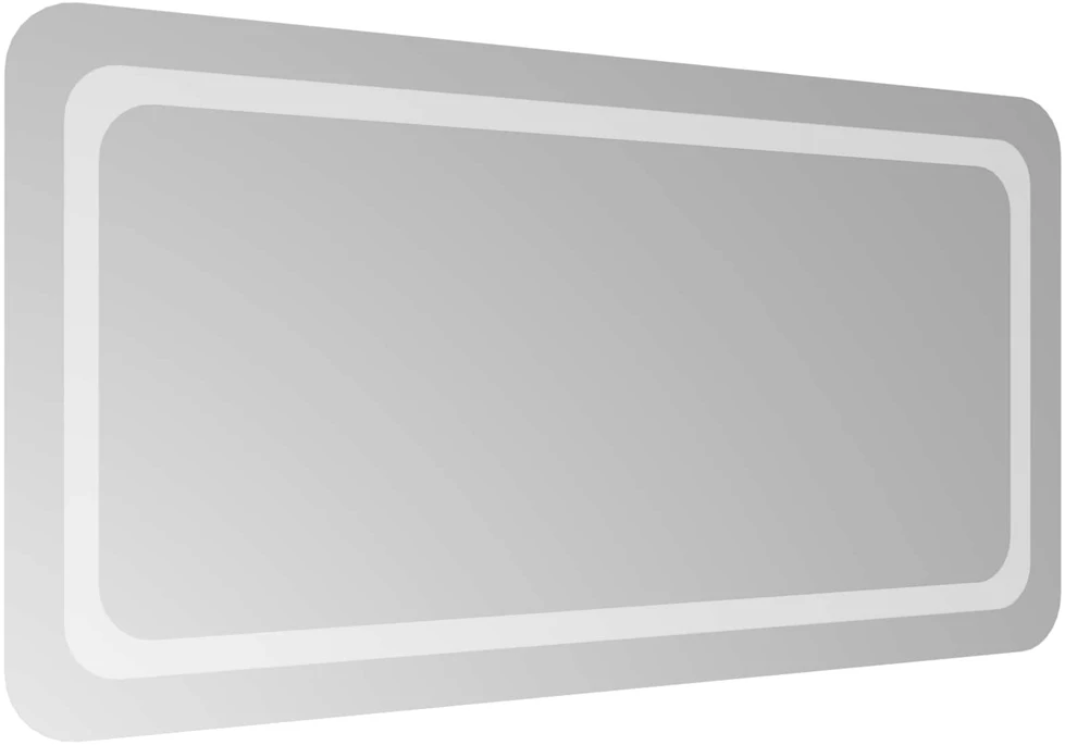 LED vonios veidrodis Skaidrus 100 x 50 cm grūdintas stiklas
