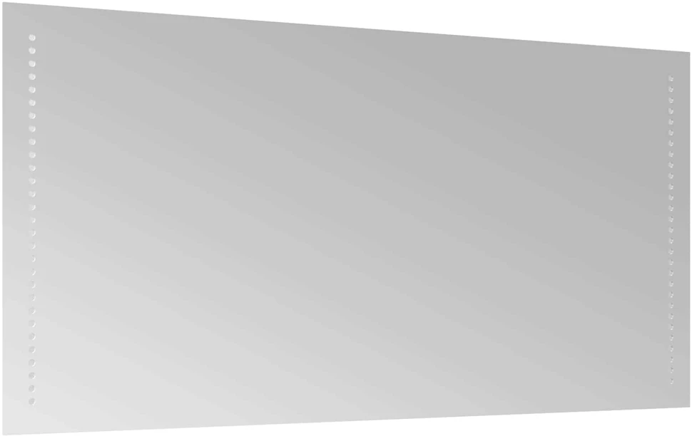 LED vonios veidrodis Skaidrus 100 x 50 cm grūdintas stiklas