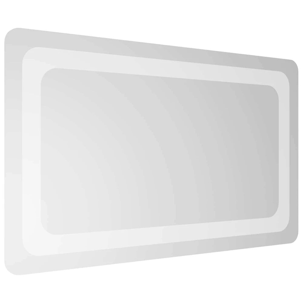 LED vonios veidrodis Skaidrus 50 x 30 cm grūdintas stiklas
