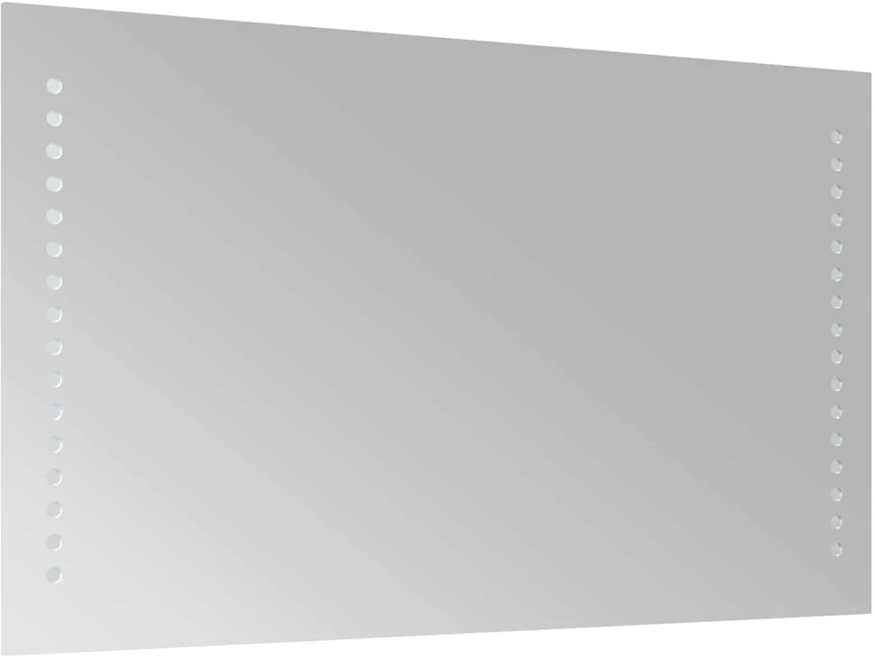 LED vonios veidrodis Skaidrus 50 x 30 cm grūdintas stiklas