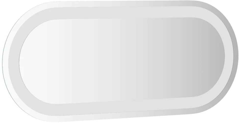 LED vonios veidrodis Skaidrus 60 x 25 cm grūdintas stiklas