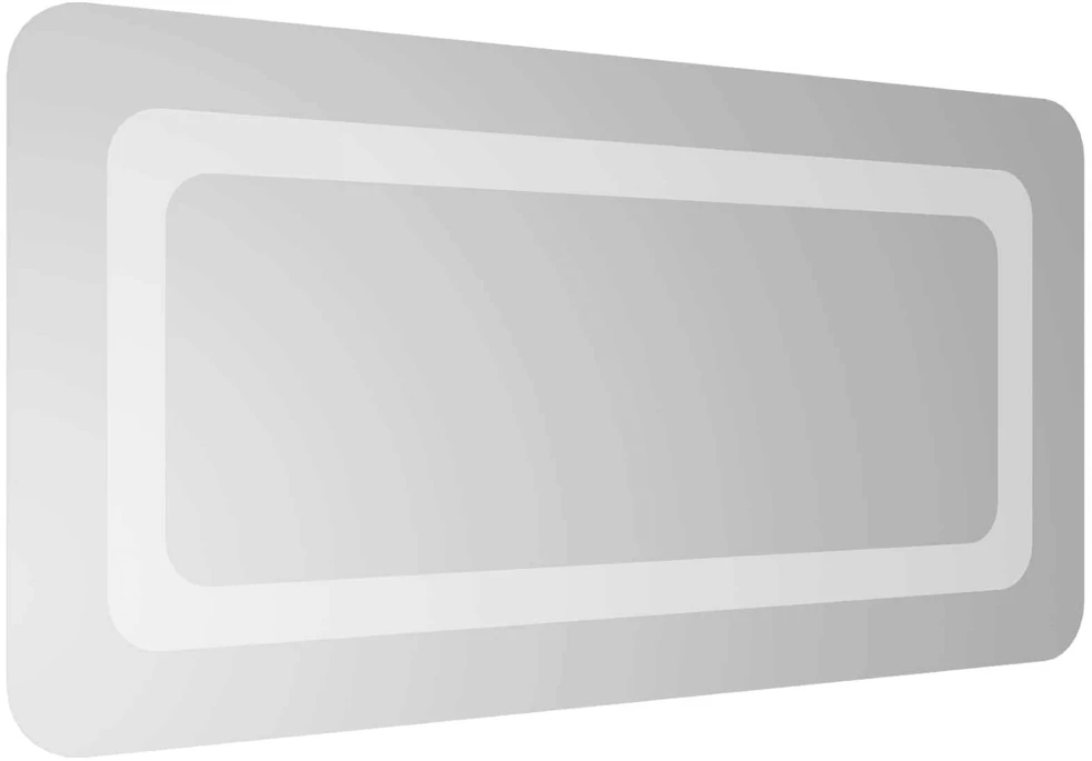 LED vonios veidrodis Skaidrus 60 x 30 cm grūdintas stiklas