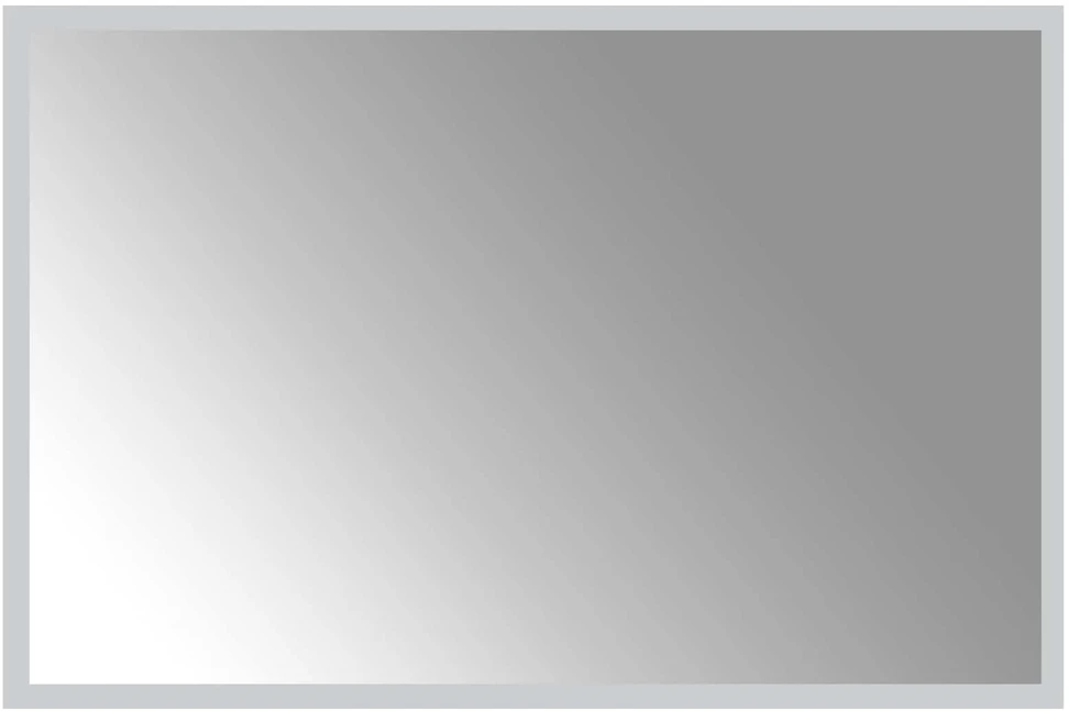 LED vonios veidrodis Skaidrus 60 x 40 cm grūdintas stiklas