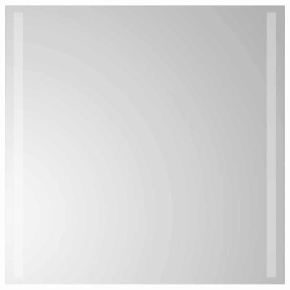 LED vonios veidrodis Skaidrus 60 x 60 cm grūdintas stiklas