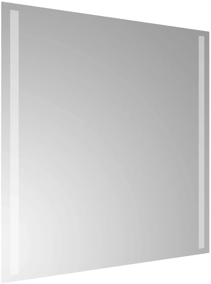 LED vonios veidrodis Skaidrus 60 x 60 cm grūdintas stiklas