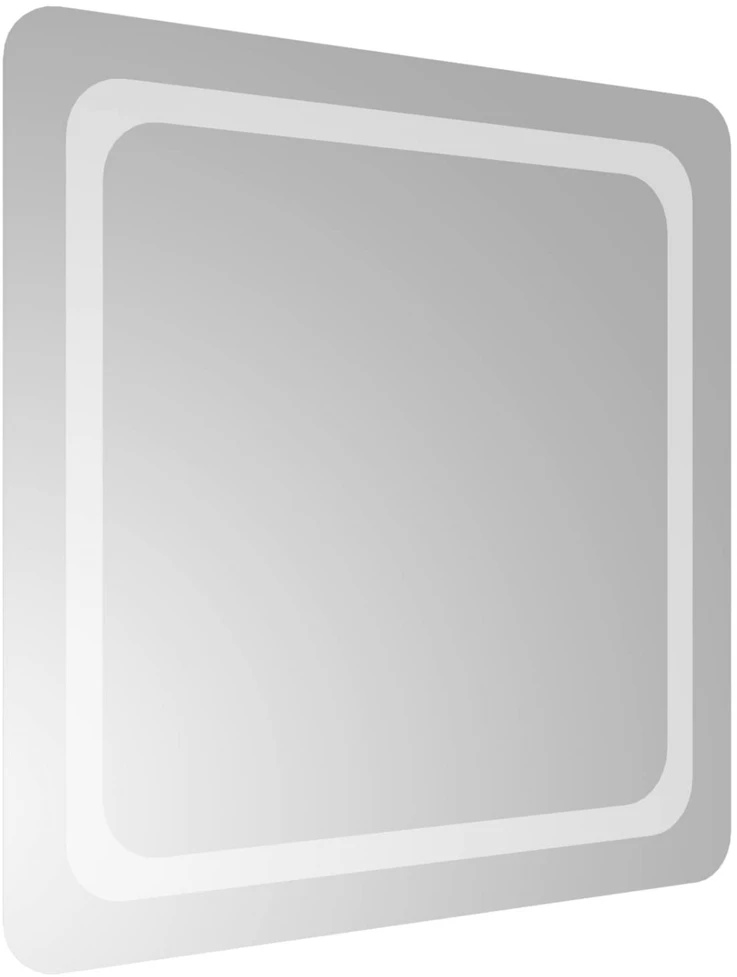 LED vonios veidrodis Skaidrus 60 x 60 cm grūdintas stiklas