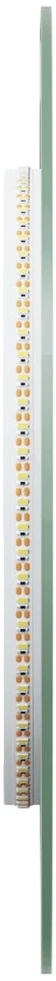 LED vonios veidrodis Skaidrus 80 x 35 cm grūdintas stiklas
