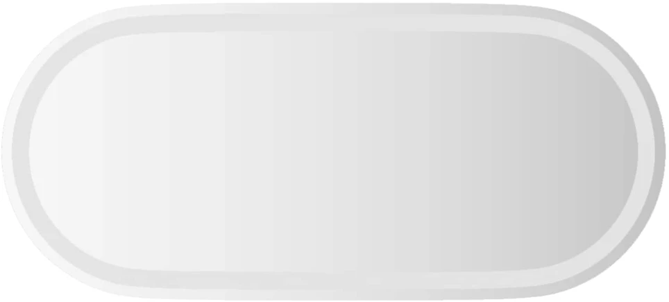 LED vonios veidrodis Skaidrus 80 x 35 cm grūdintas stiklas
