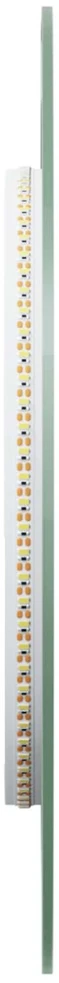 LED vonios veidrodis Skaidrus 80 x 35 cm grūdintas stiklas