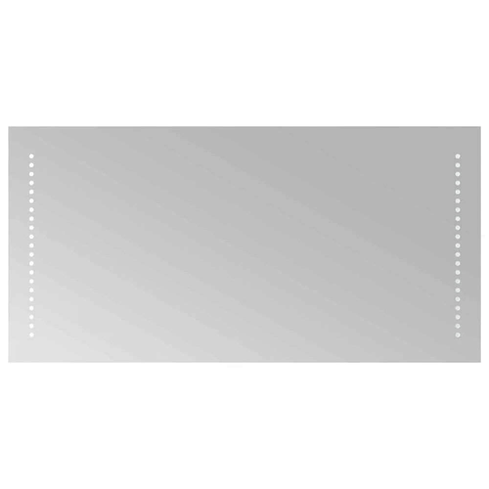 LED vonios veidrodis Skaidrus 80 x 40 cm grūdintas stiklas