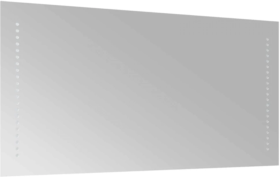LED vonios veidrodis Skaidrus 80 x 40 cm grūdintas stiklas