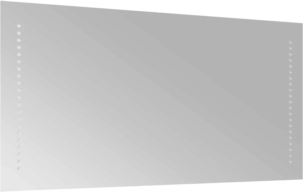 LED vonios veidrodis Skaidrus 80 x 40 cm grūdintas stiklas