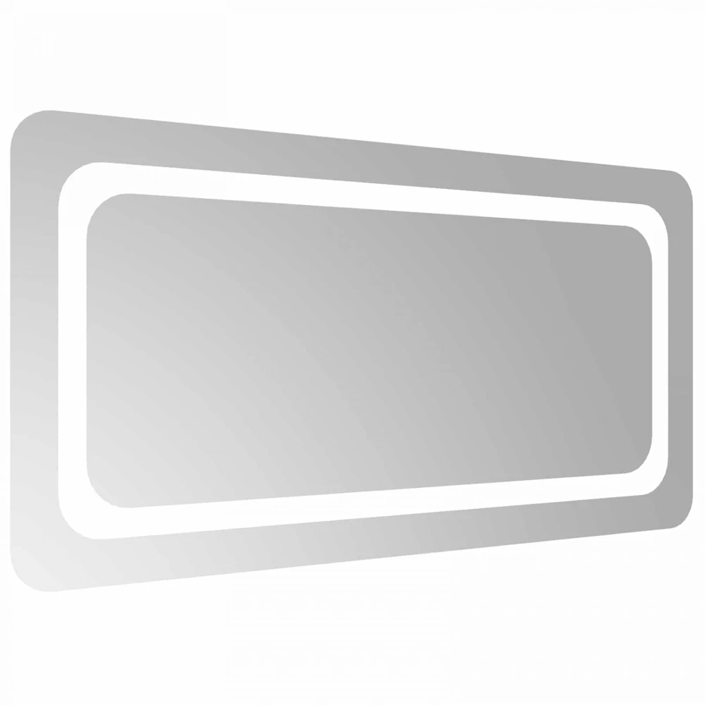 LED vonios veidrodis Skaidrus 80 x 40 cm grūdintas stiklas