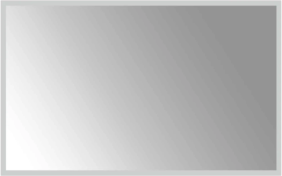 LED vonios veidrodis Skaidrus 80 x 50 cm grūdintas stiklas